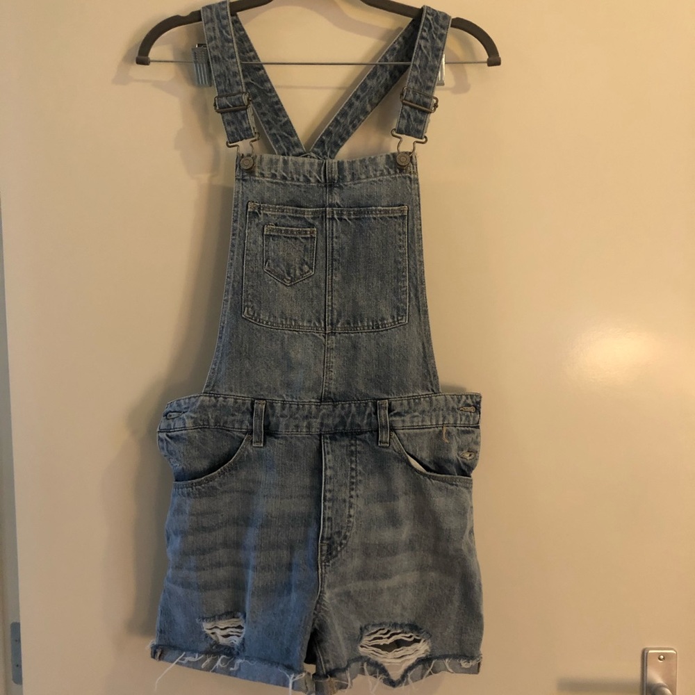 Denim Overalls